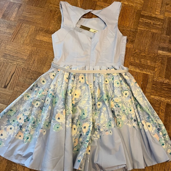 Brand New Lauren Conrad Fit & Flare Dress - Picture 5 of 7